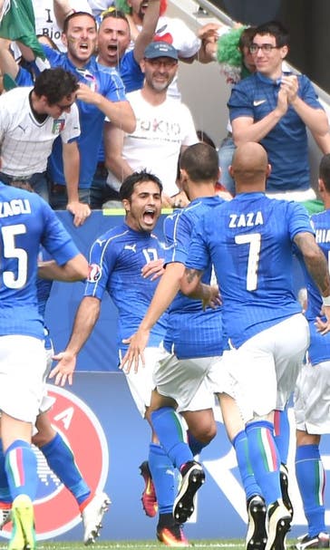 Eder's late strike stuns Sweden, Italy through to knockout stages